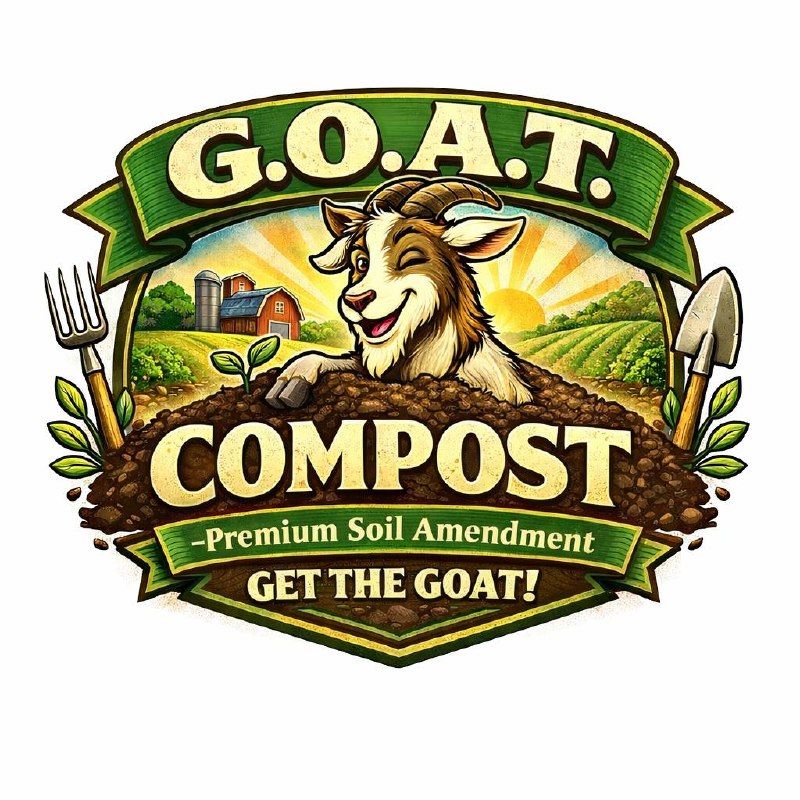 G.O.A.T. Compost logo